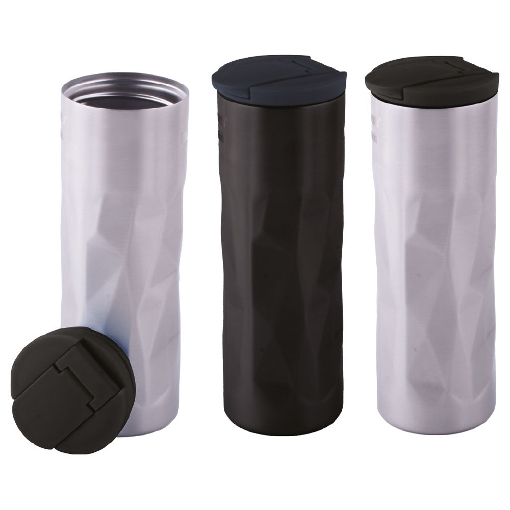 420 ML (14 oz) Insulated Vacuum Flask With Wrinkled Design