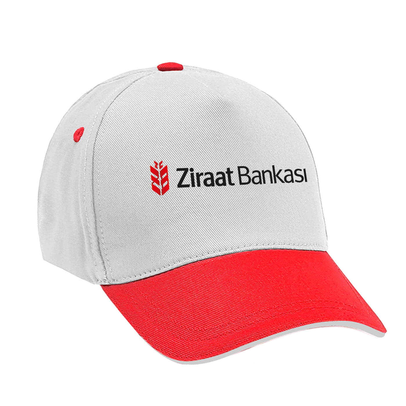 Branded Two-Tone Cap %100 Cotton
